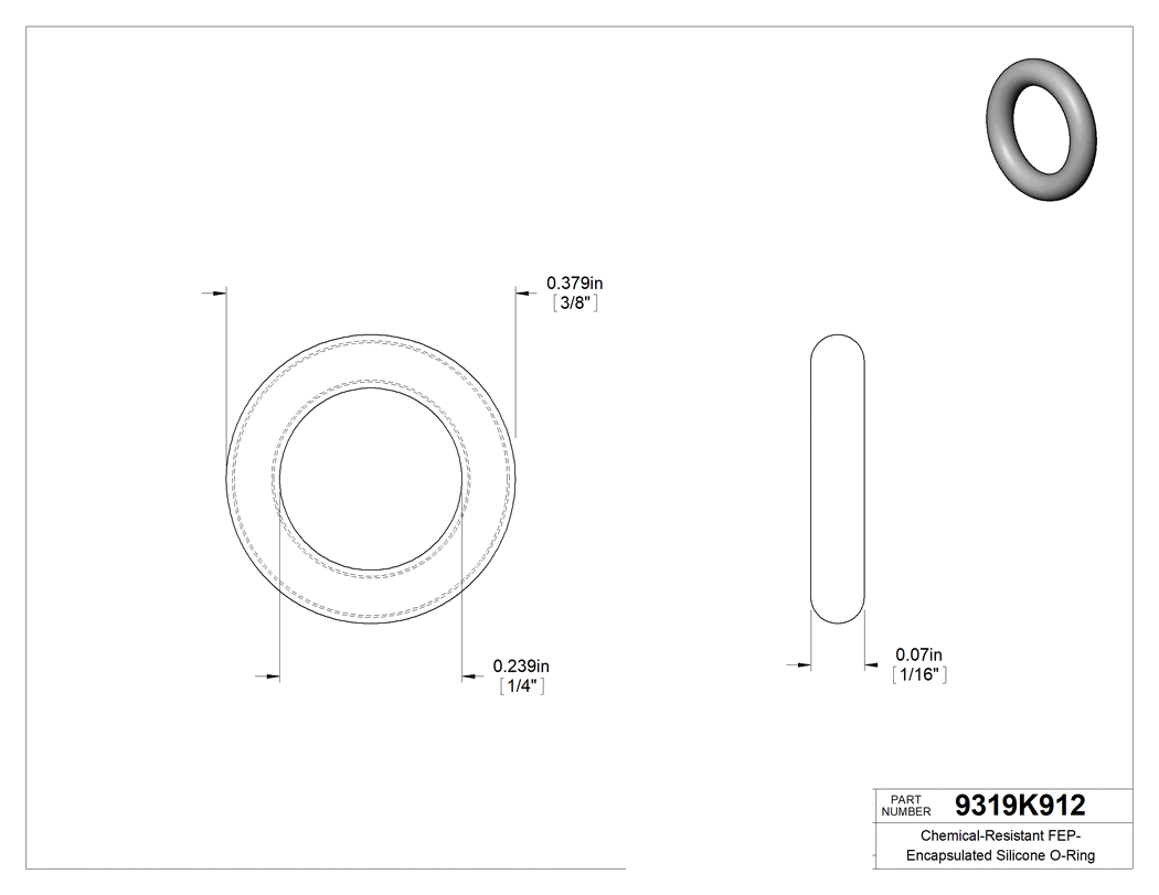 Technical drawing - 9319K912